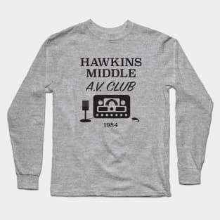 Hawkins A.V. Club 1984 Long Sleeve T-Shirt